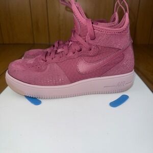 Nike‎ Air Force 1 Hi Utility 2.0 Women's Sneakers Pink Athletic Shoes